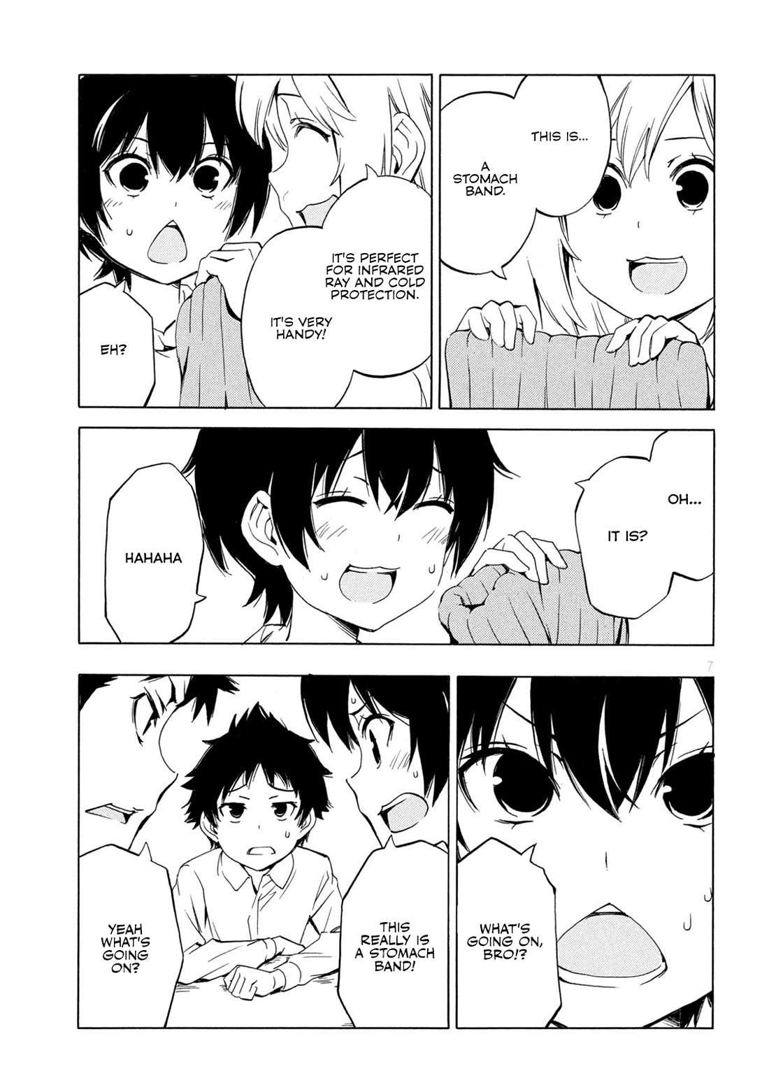 Minami-ke Chapter 496 page 7 - Chapter 496: Stomach Band