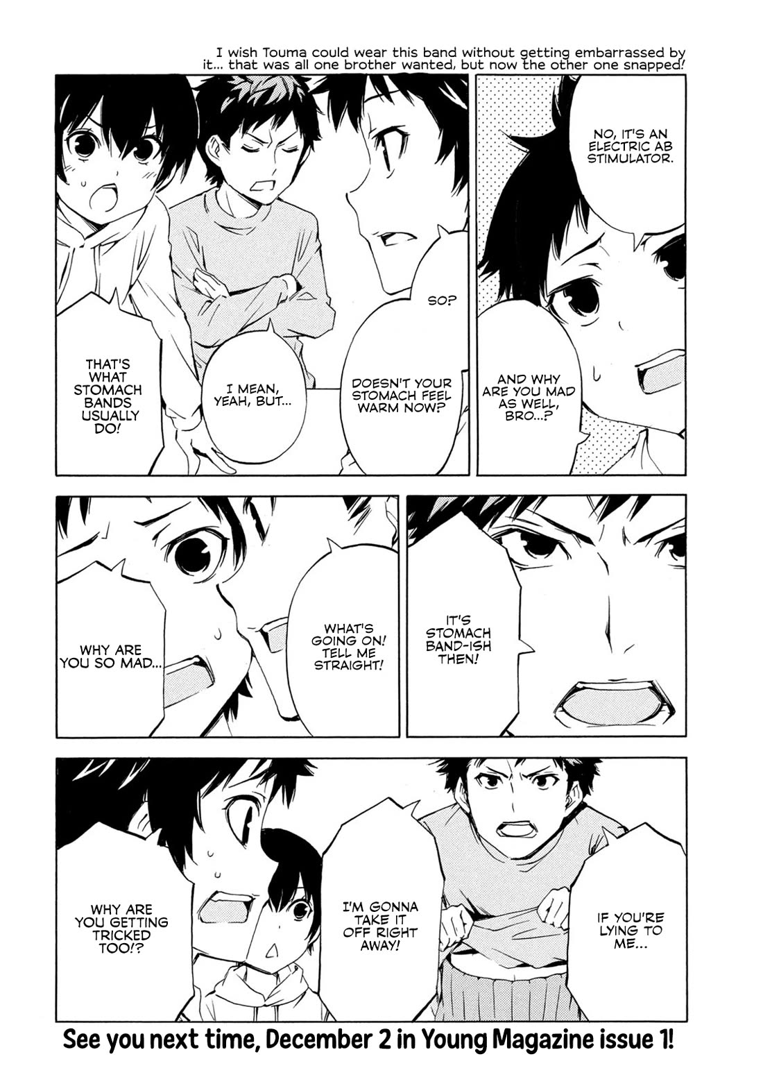 Minami-ke Chapter 496 page 8 - Chapter 496: Stomach Band