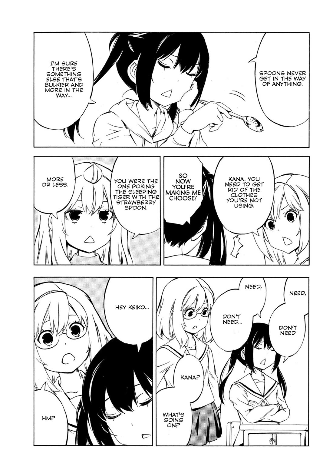 Minami-ke Chapter 498 page 5 - Chapter 498: To Need or Not to Need