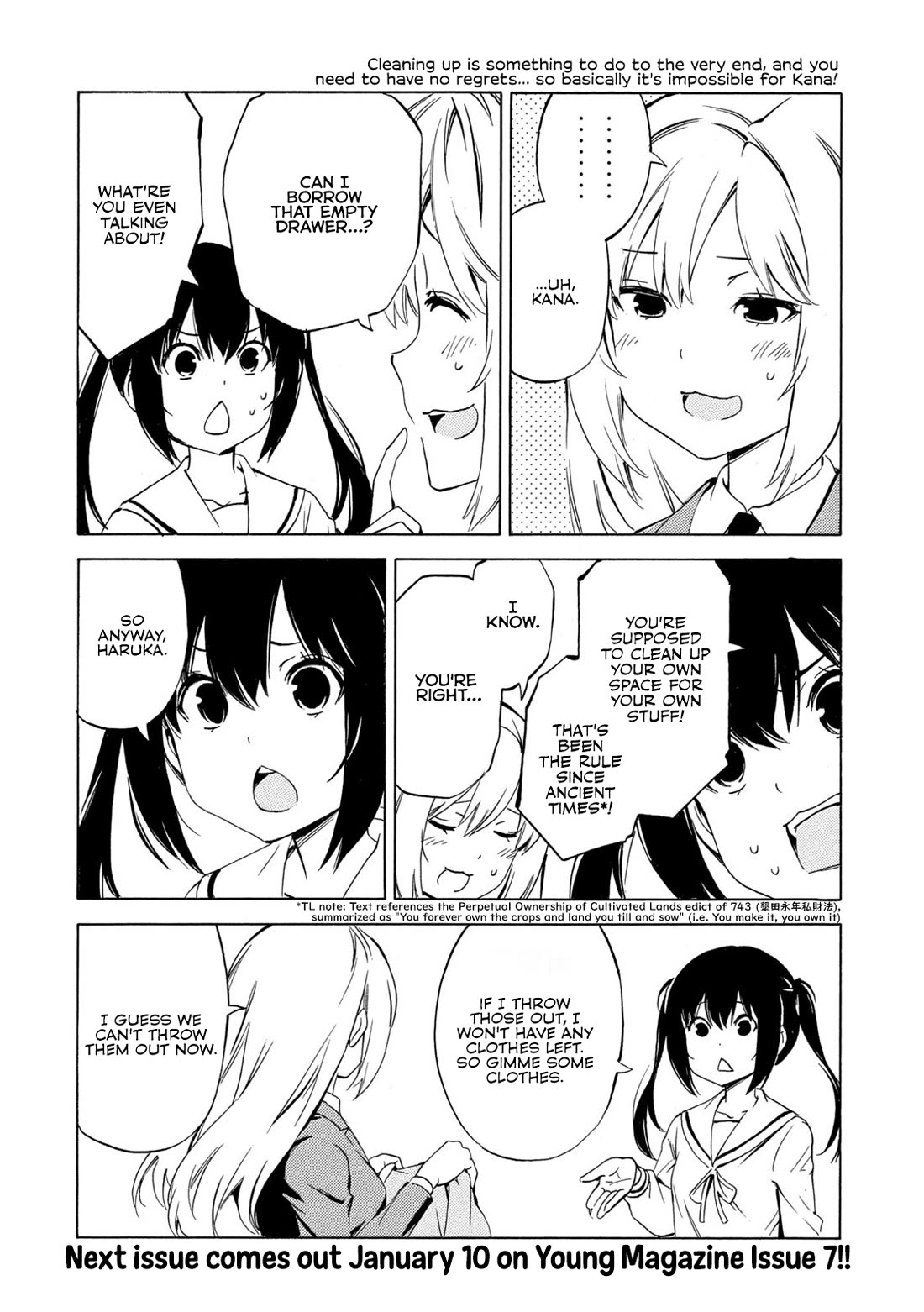 Minami-ke Chapter 498 page 8 - Chapter 498: To Need or Not to Need