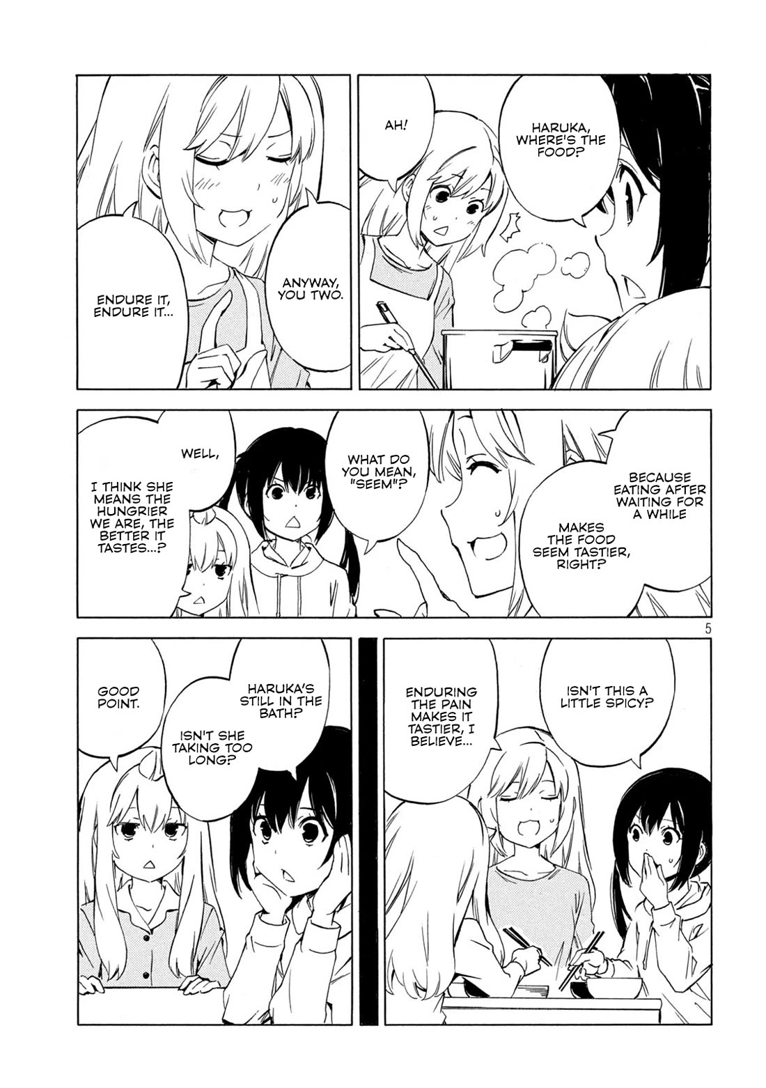 Minami-ke Chapter 499 page 5 - Chapter 499: Endure, endure