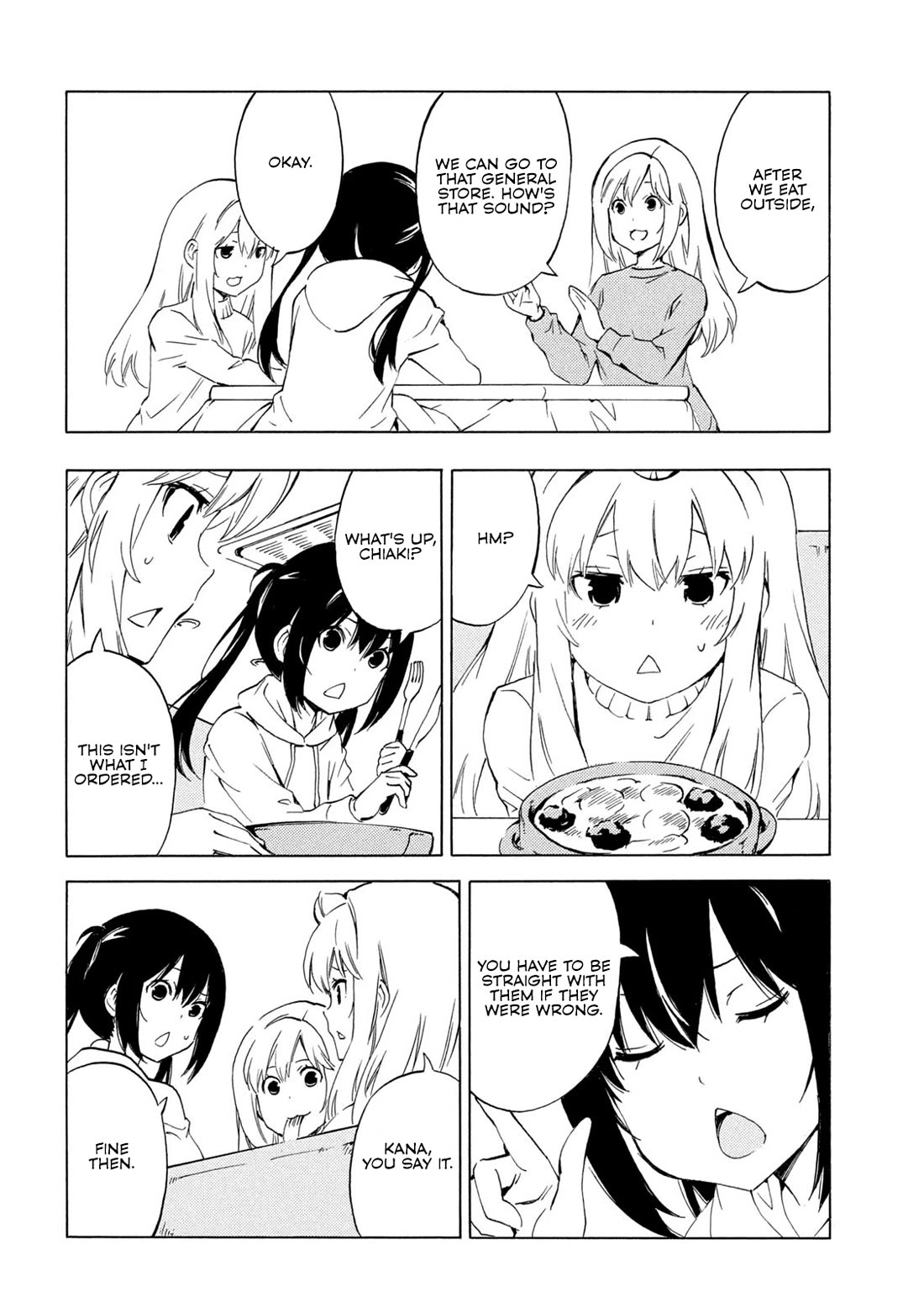 Minami-ke Chapter 501 page 4 - Chapter 501: To Say or Not to Say
