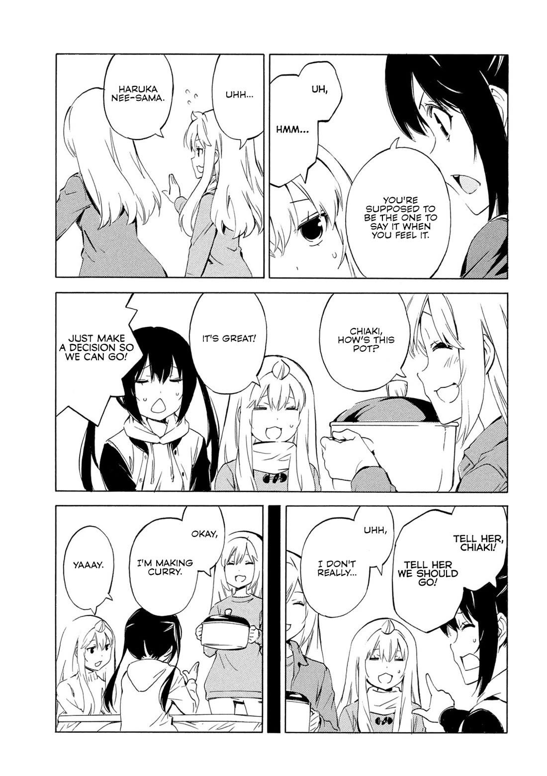 Minami-ke Chapter 501 page 7 - Chapter 501: To Say or Not to Say