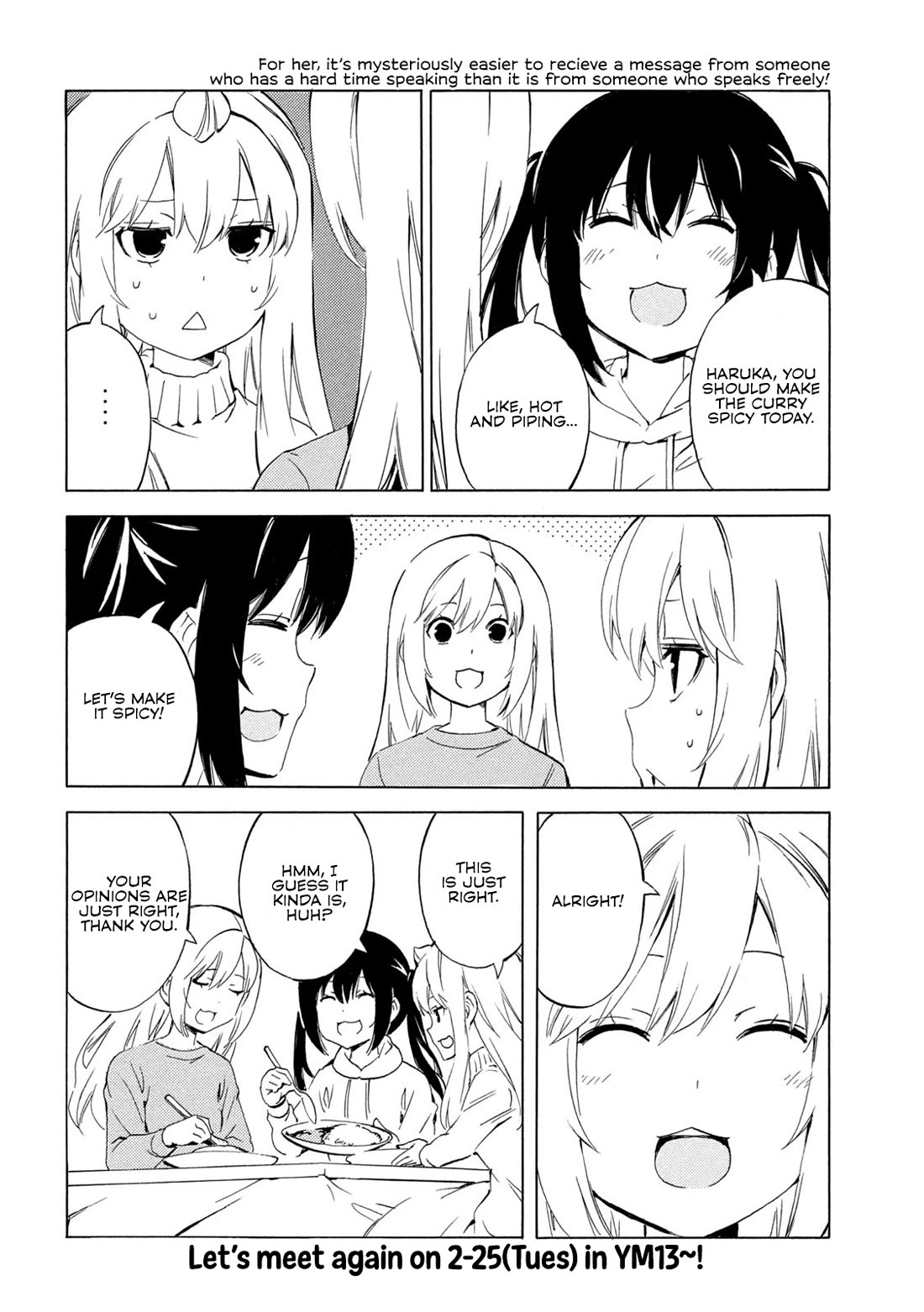 Minami-ke Chapter 501 page 8 - Chapter 501: To Say or Not to Say