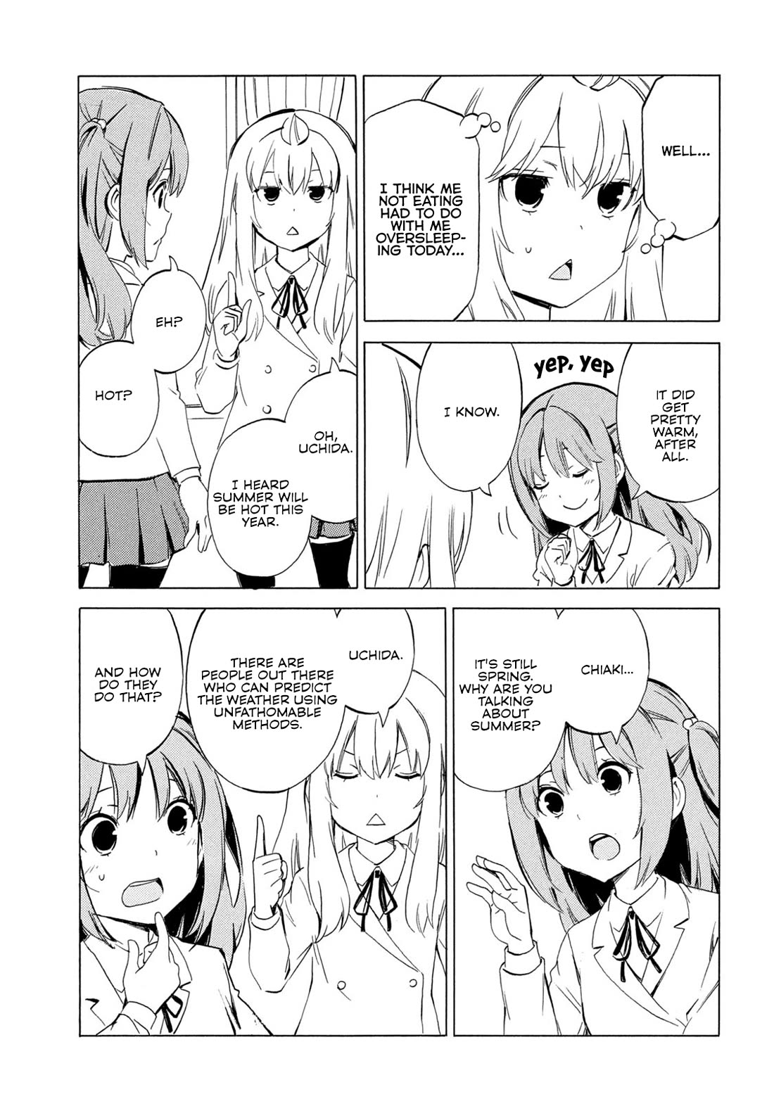 Minami-ke Chapter 505 page 3 - Chapter 505: How did you know?