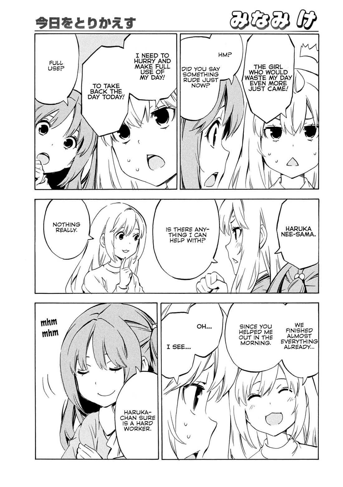 Minami-ke Chapter 508 page 7 - Chapter 508: Take Back Today