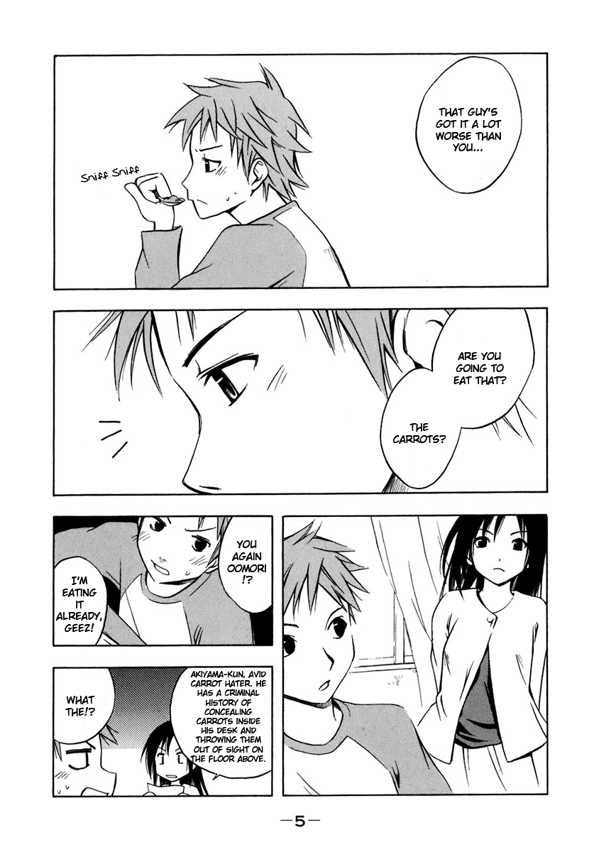 Minami-ke Chapter 60.5 page 3 - Chapter 60.5: I Absolutely Hate Carrots
