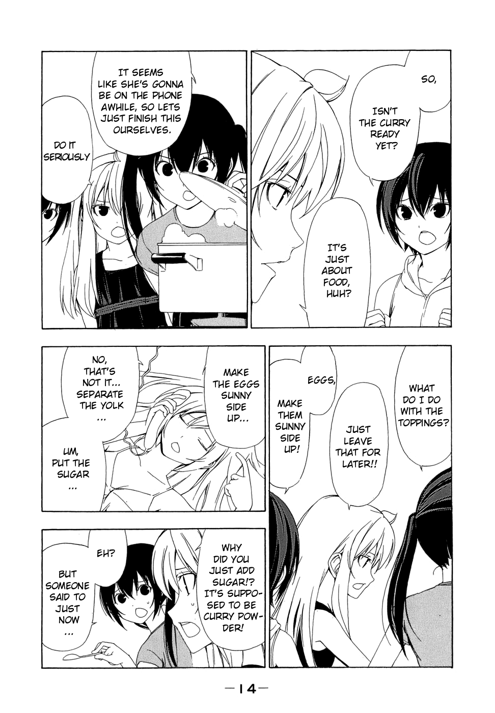 Minami-ke Chapter 61 page 19 - Chapter 61