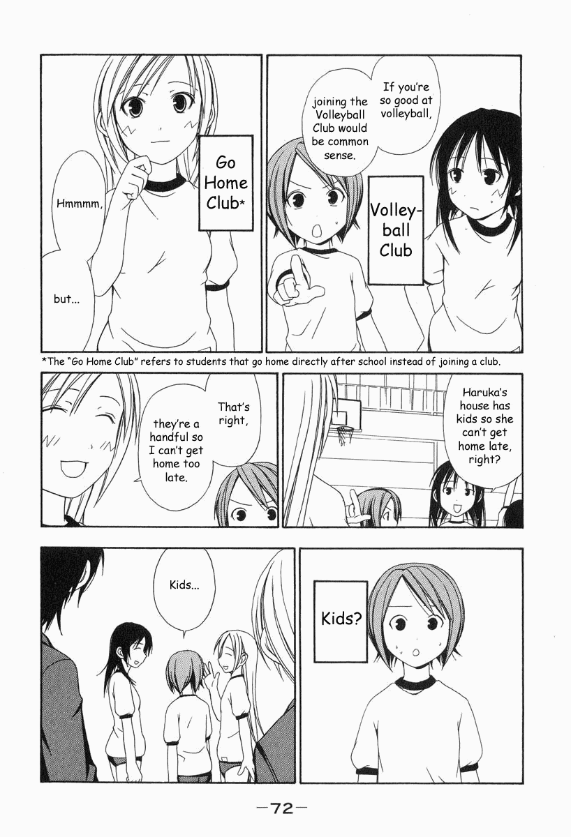 Minami-ke Chapter 8 page 2 - Chapter 8: Let's Join the Volleyball Club
