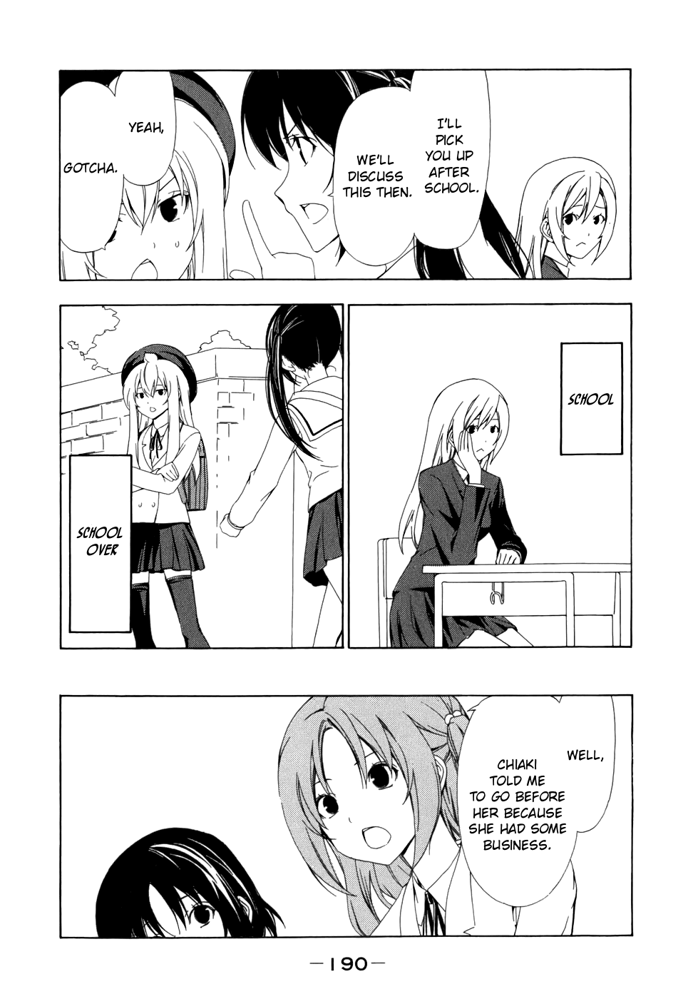 Minami-ke Chapter 81 page 4 - Chapter 81