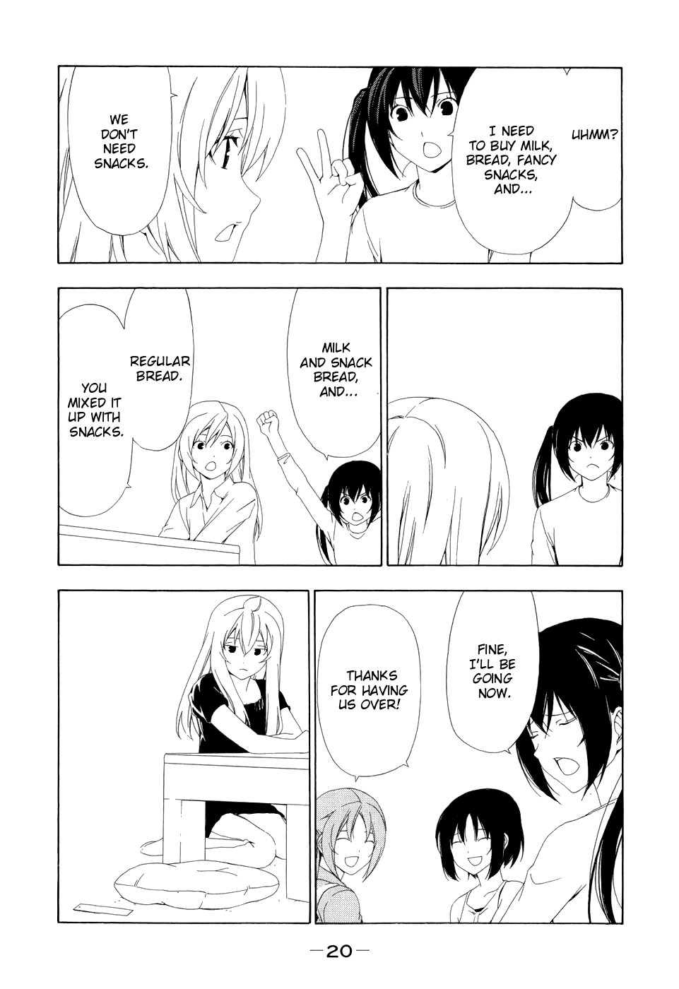 Minami-ke Chapter 83 page 4 - Chapter 83