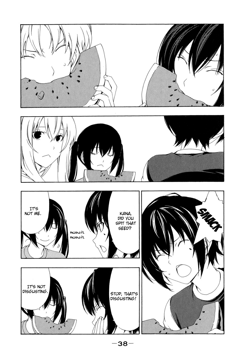 Minami-ke Chapter 85 page 4 - Chapter 85: Don't Hide It