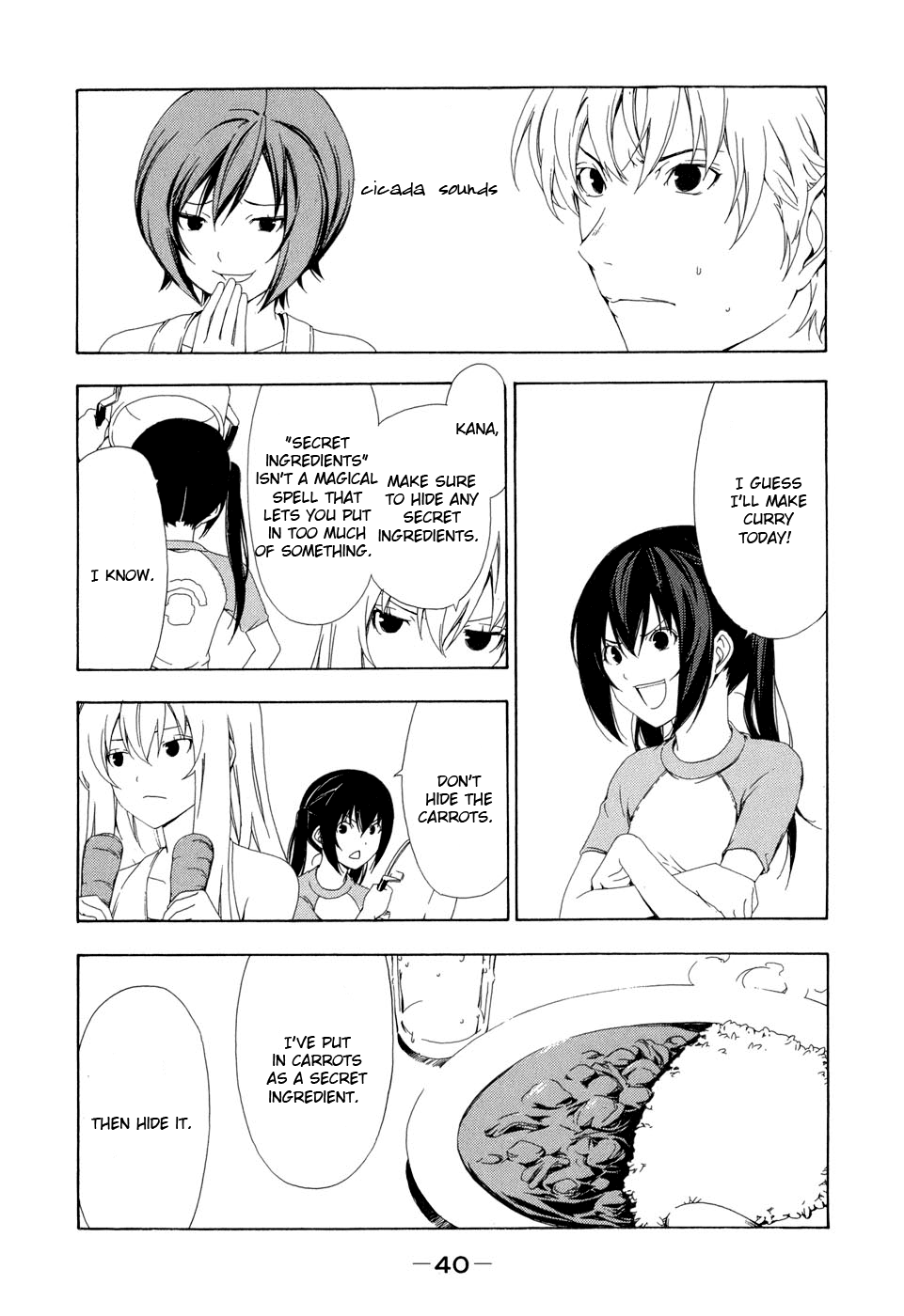 Minami-ke Chapter 85 page 6 - Chapter 85: Don't Hide It