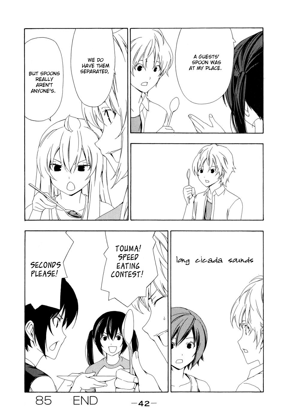 Minami-ke Chapter 85 page 8 - Chapter 85: Don't Hide It