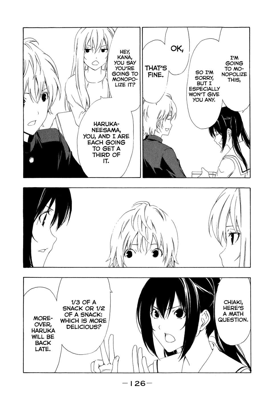 Minami-ke Chapter 95 page 4 - Chapter 95