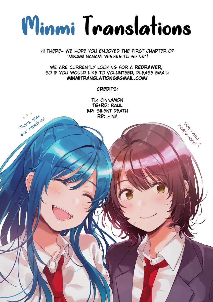 Minami Nanami Wishes to Shine Chapter 1 page 34 - Chapter 1: A Shining Seed