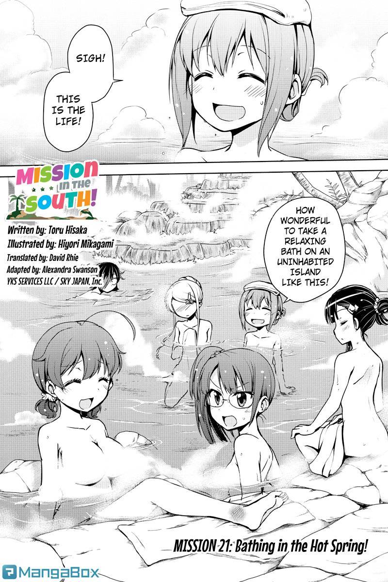 Minamisshon! Chapter 21 page 1 - Chapter 21: Bathing in the Hot Spring!