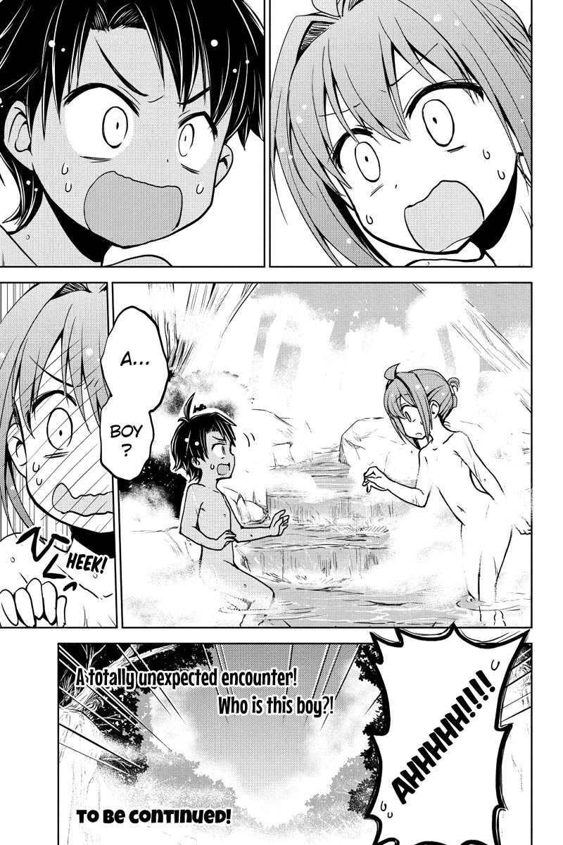Minamisshon! Chapter 21 page 13 - Chapter 21: Bathing in the Hot Spring!