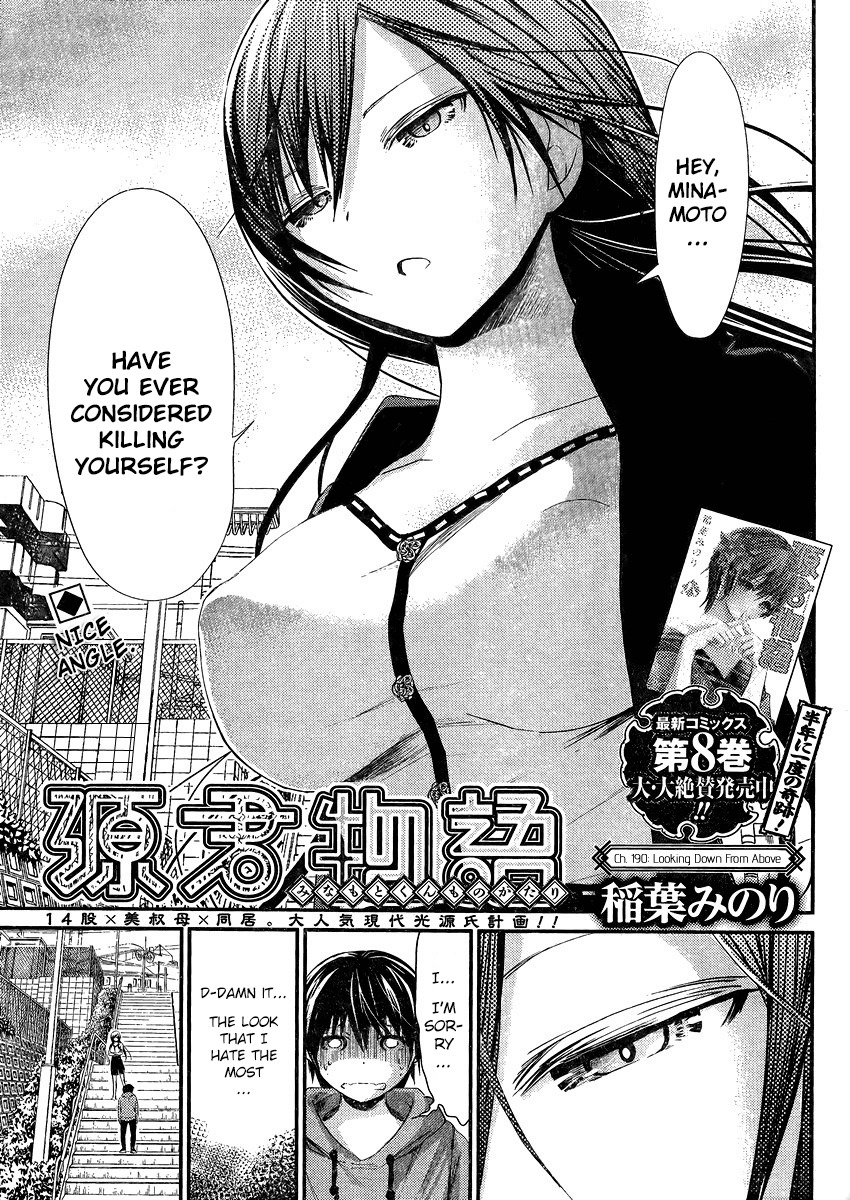 Minamoto-kun Monogatari Chapter 190 page 1 - Chapter 190: Looking Down From Above