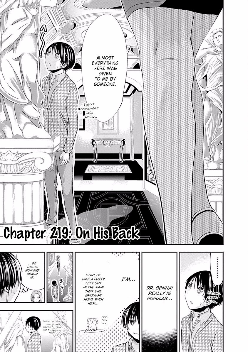 Minamoto-kun Monogatari Chapter 219 page 2 - Chapter 219: On His Back