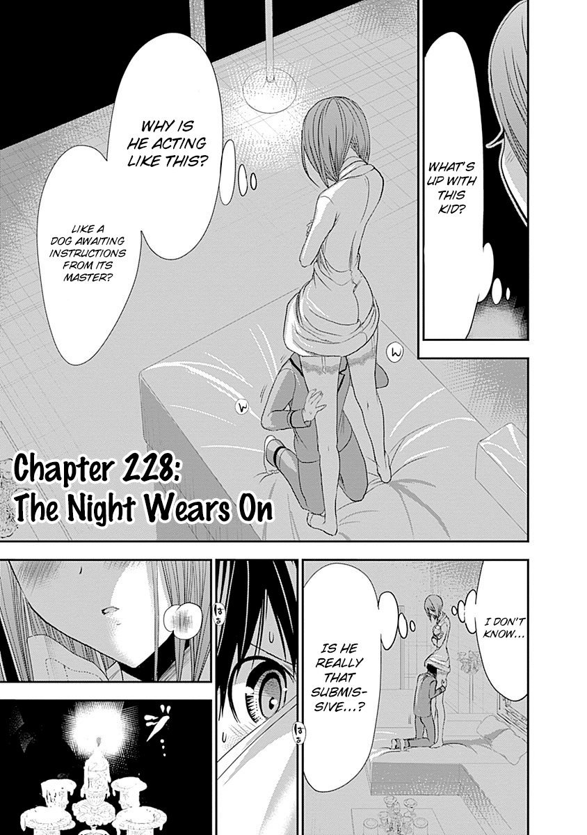 Minamoto-kun Monogatari Chapter 228 page 3 - Chapter 228: The Night Wears On