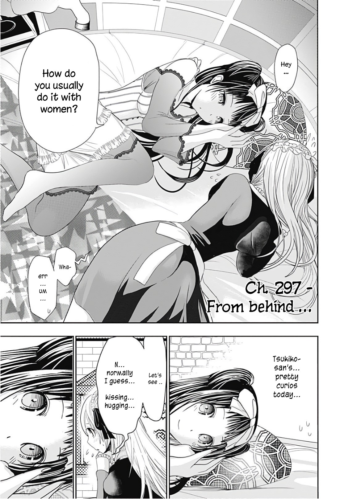 Minamoto-kun Monogatari Chapter 297 page 2 - Chapter 297: From Behind