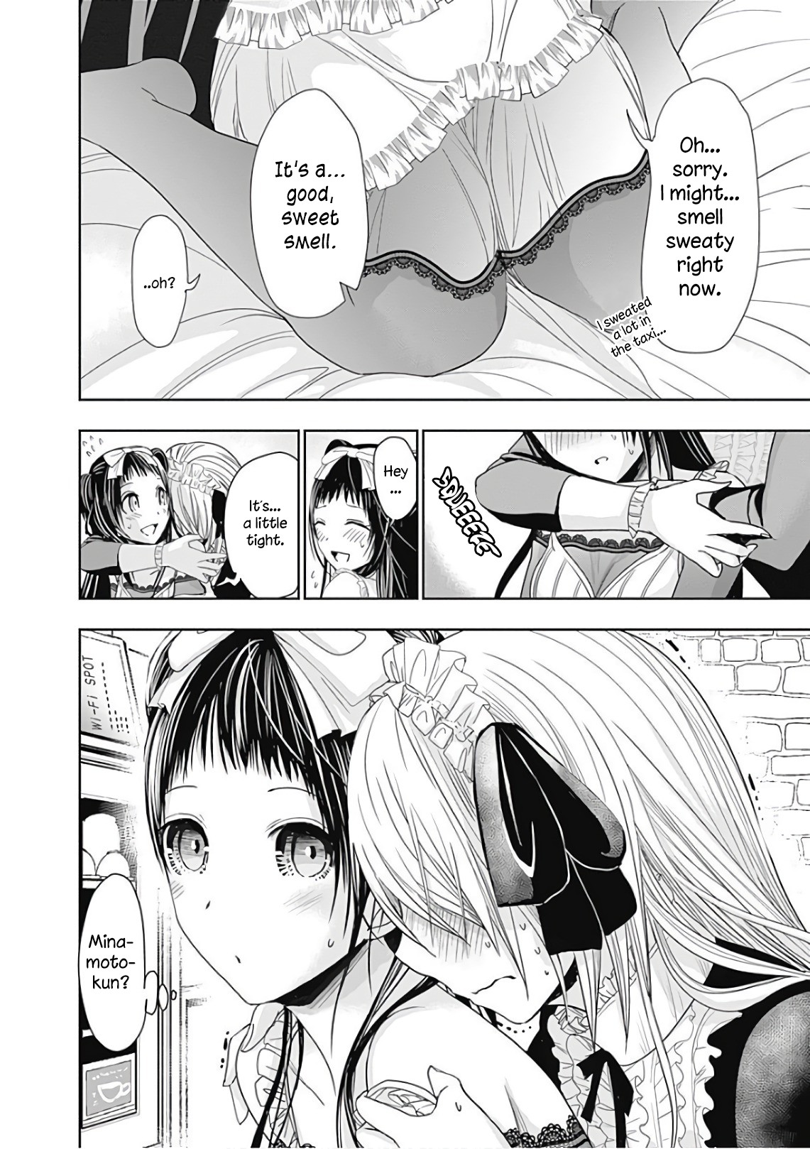 Minamoto-kun Monogatari Chapter 297 page 9 - Chapter 297: From Behind