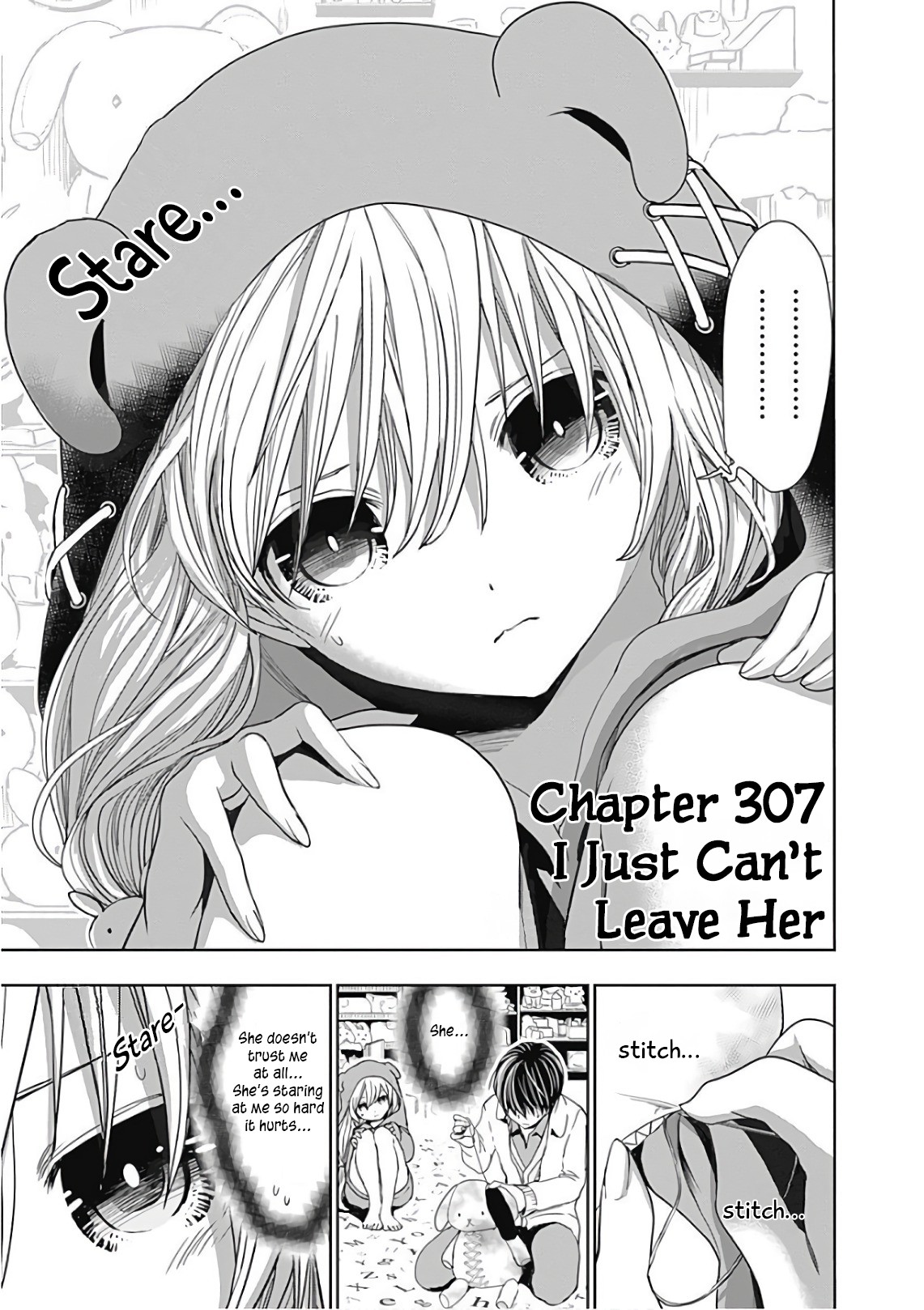 Minamoto-kun Monogatari Chapter 307 page 1 - Chapter 307: I Just Can't Leave Her