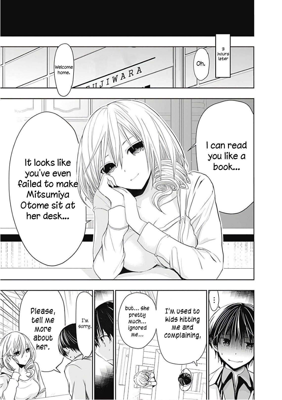 Minamoto-kun Monogatari Chapter 307 page 5 - Chapter 307: I Just Can't Leave Her