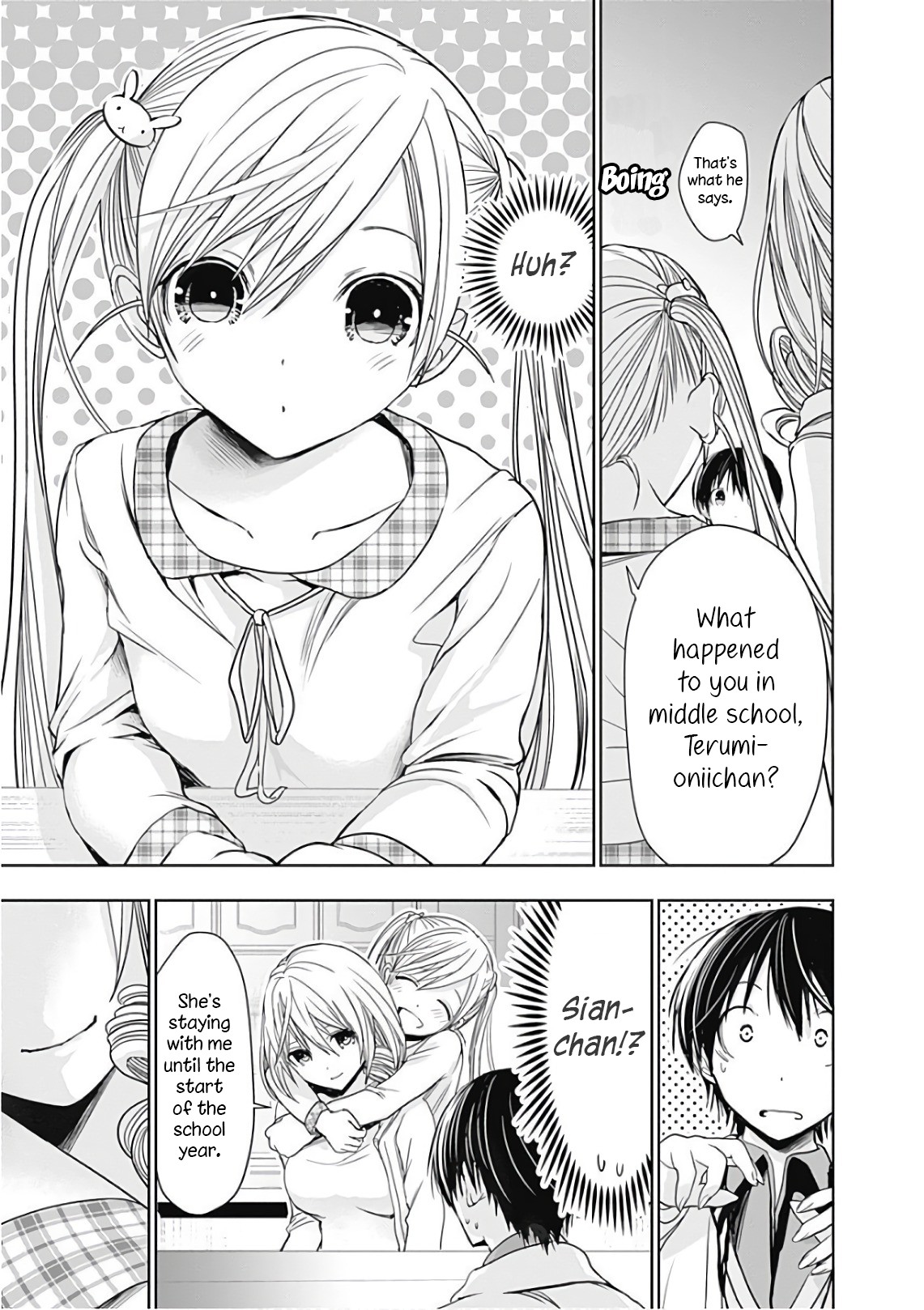 Minamoto-kun Monogatari Chapter 307 page 7 - Chapter 307: I Just Can't Leave Her