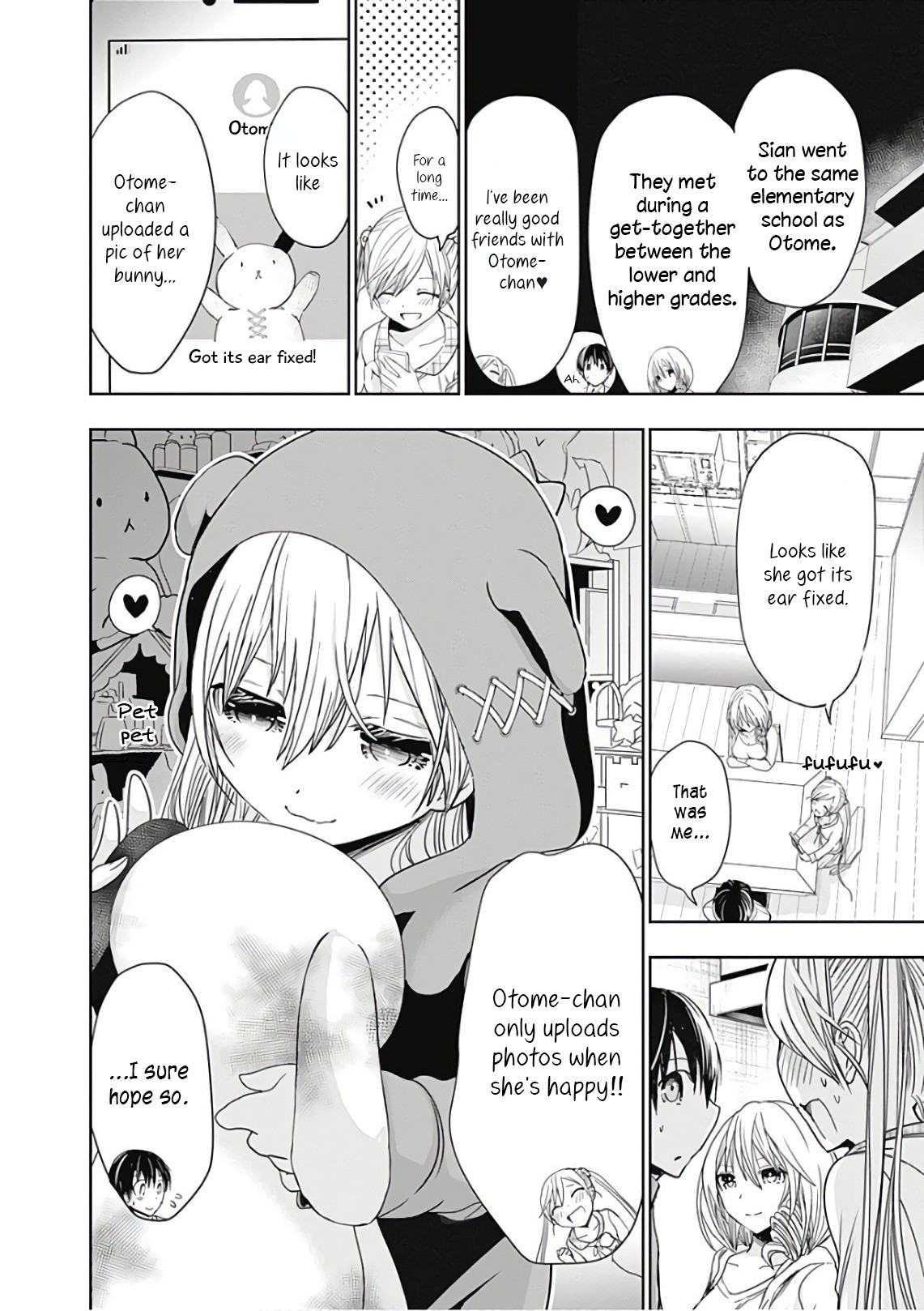 Minamoto-kun Monogatari Chapter 307 page 8 - Chapter 307: I Just Can't Leave Her
