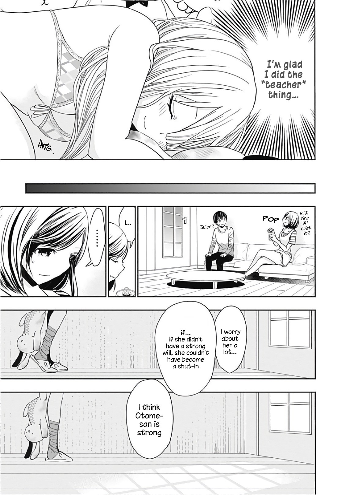 Minamoto-kun Monogatari Chapter 311 page 8 - Chapter 311: What Drives You