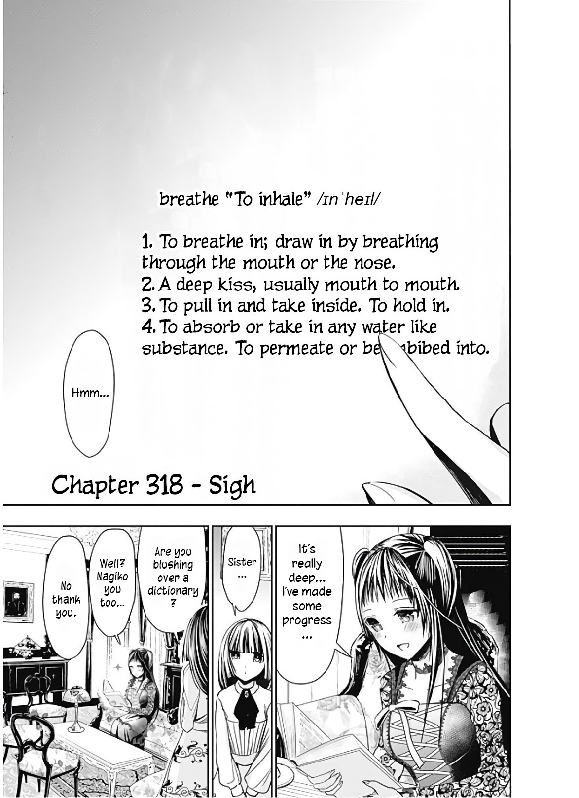 Minamoto-kun Monogatari Chapter 318 page 2 - Chapter 318: Sigh