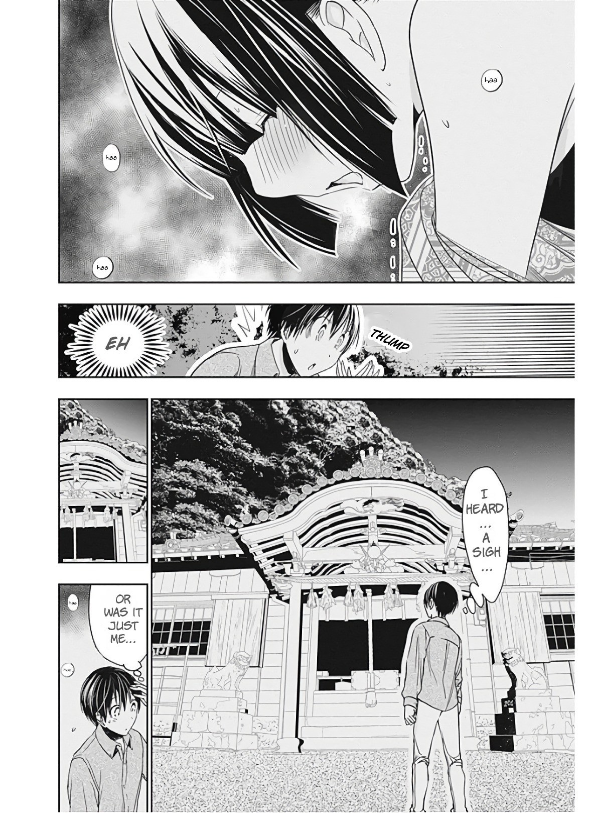 Minamoto-kun Monogatari Chapter 318 page 7 - Chapter 318: Sigh