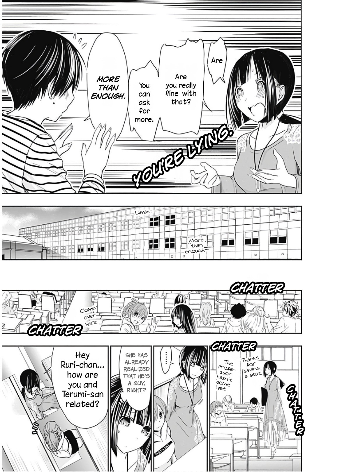Minamoto-kun Monogatari Chapter 322 page 6 - Chapter 322: Which One?