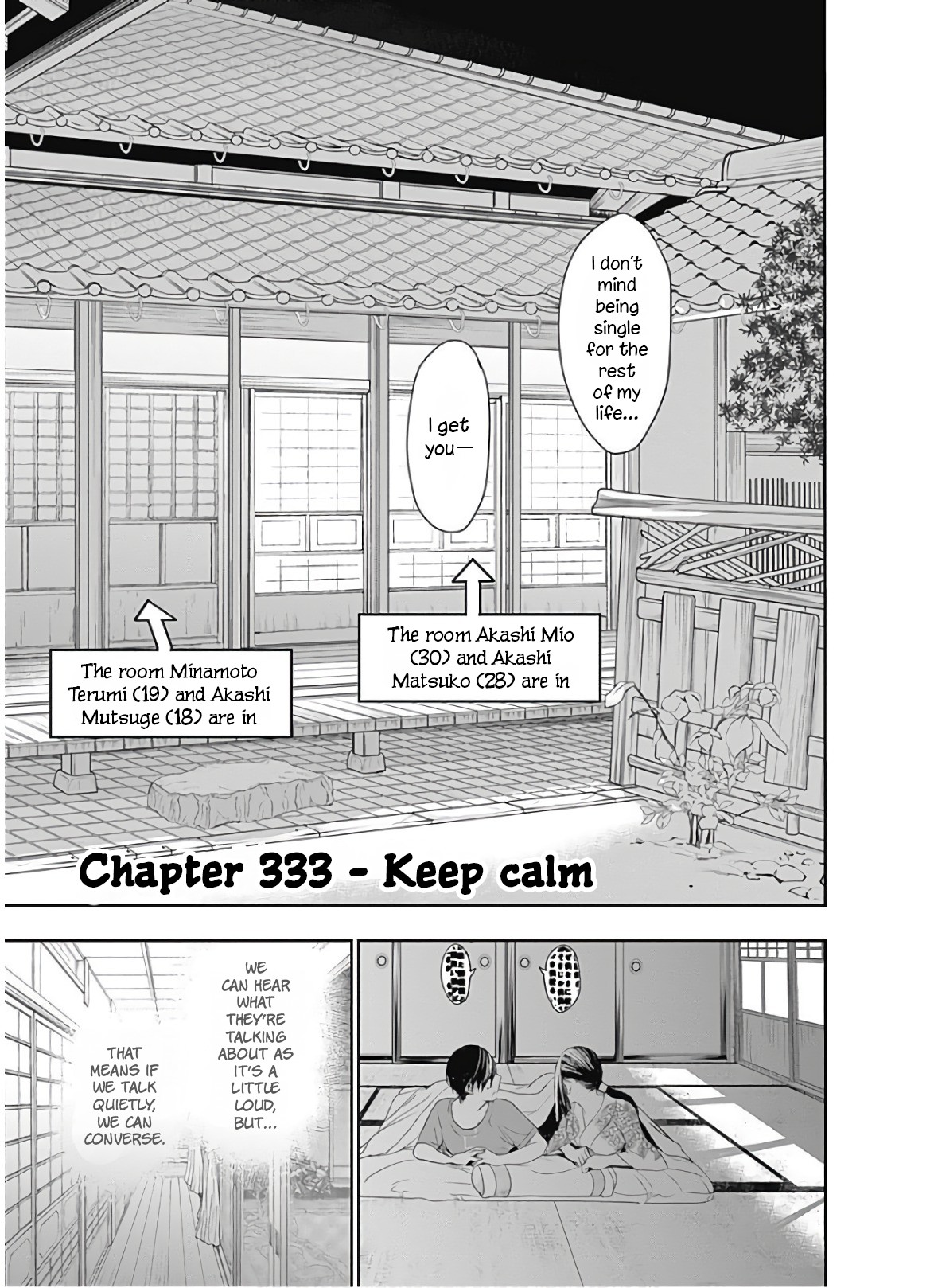 Minamoto-kun Monogatari Chapter 333 page 2 - Chapter 333: Keep Calm
