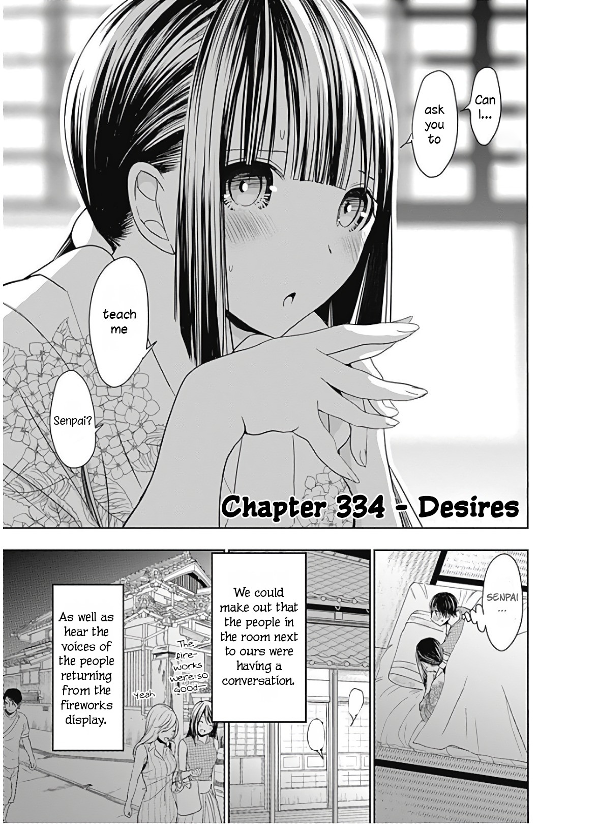Minamoto-kun Monogatari Chapter 334 page 2 - Chapter 334: Desires