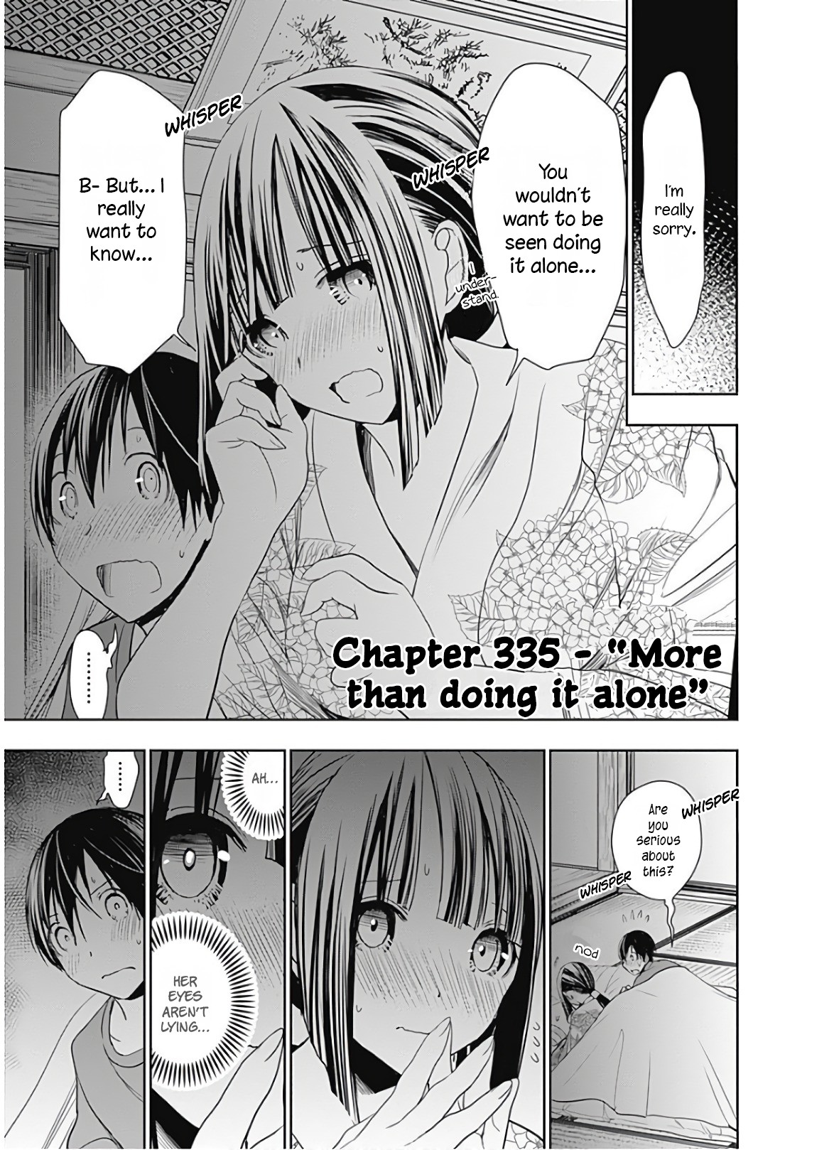 Minamoto-kun Monogatari Chapter 335 page 2 - Chapter 335: More Than Doing it Alone