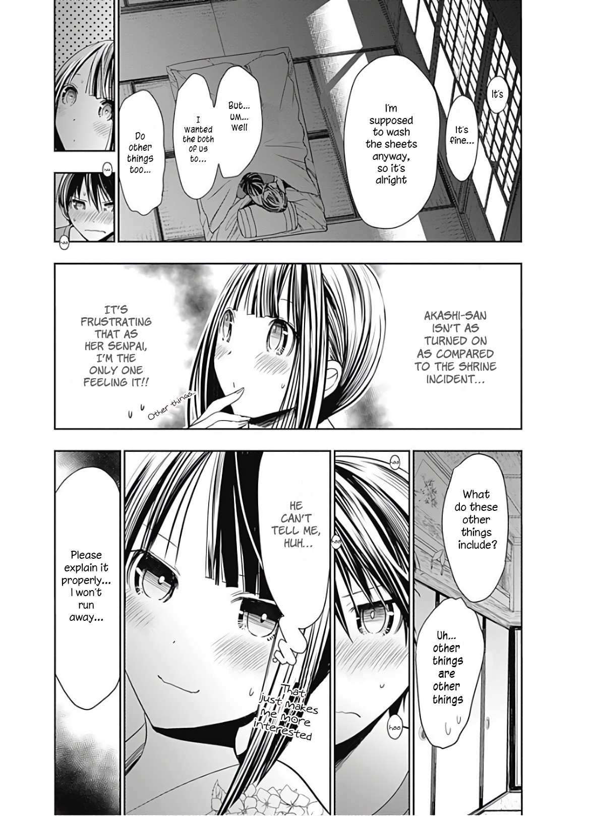 Minamoto-kun Monogatari Chapter 336 page 4 - Chapter 336: Things I Can't Tell