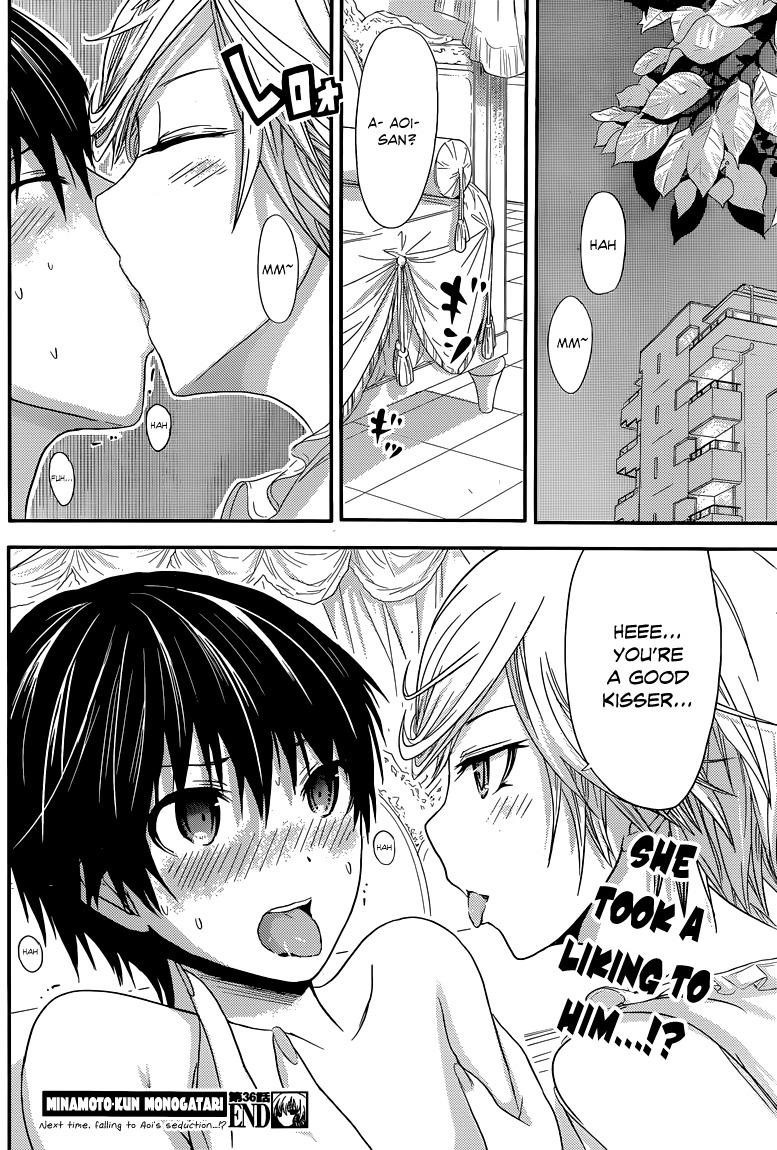Minamoto-kun Monogatari Chapter 36 page 9 - Chapter 36: Lap pillow