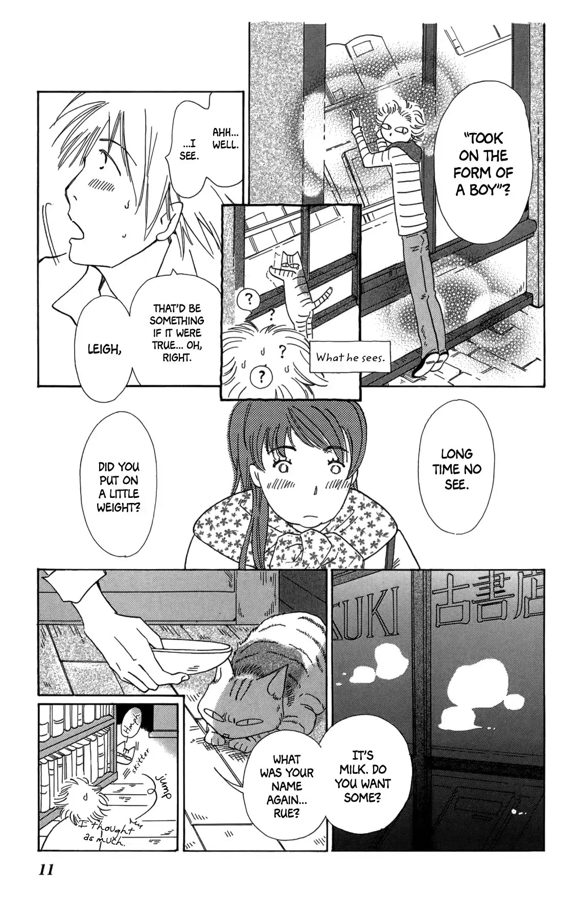 Minato Machi Neko Machi Chapter 13 page 11 - Chapter 13: Welcome Home Door