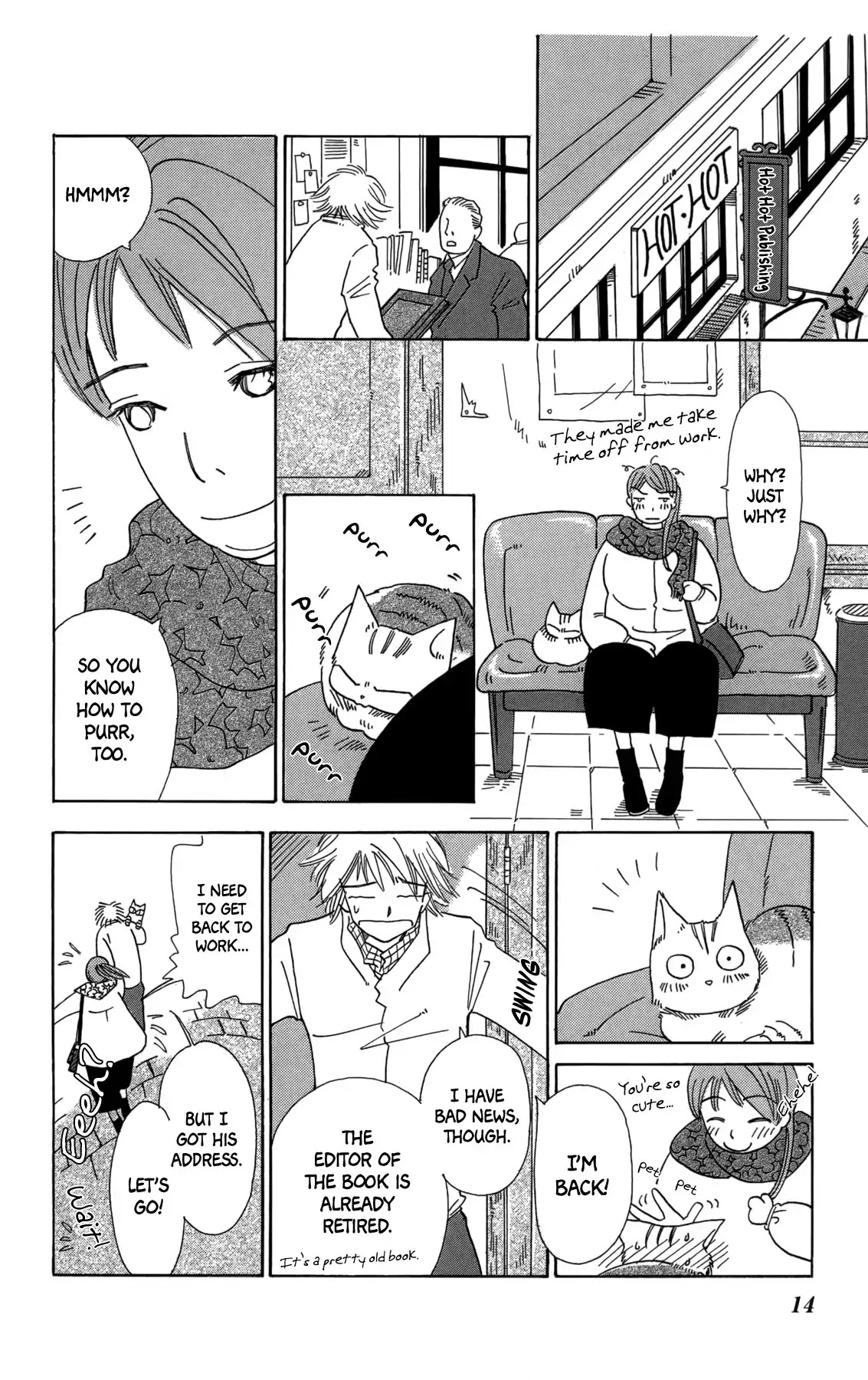 Minato Machi Neko Machi Chapter 13 page 14 - Chapter 13: Welcome Home Door