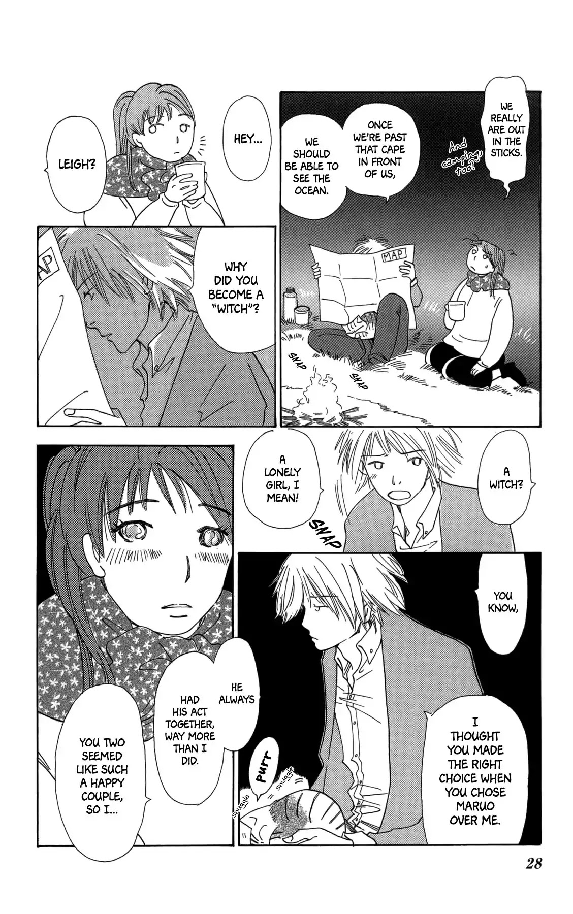 Minato Machi Neko Machi Chapter 13 page 28 - Chapter 13: Welcome Home Door