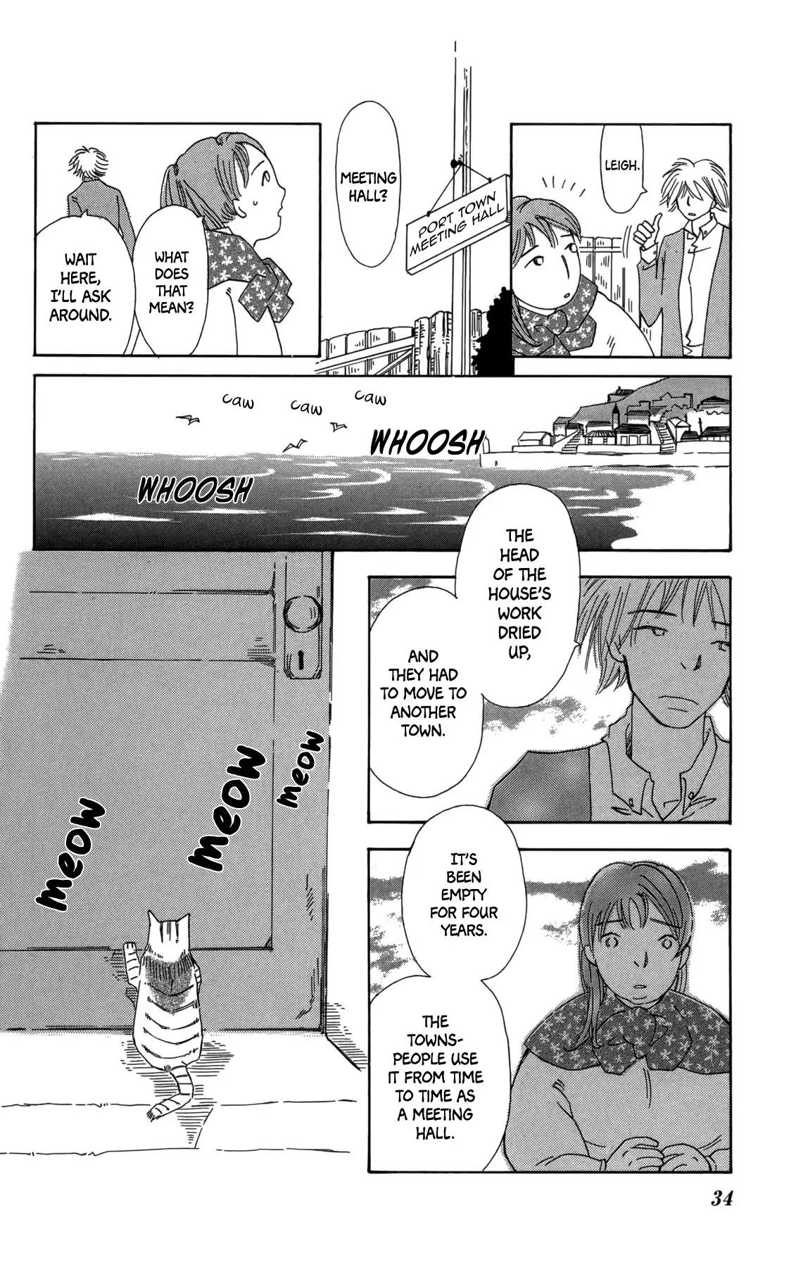 Minato Machi Neko Machi Chapter 13 page 34 - Chapter 13: Welcome Home Door