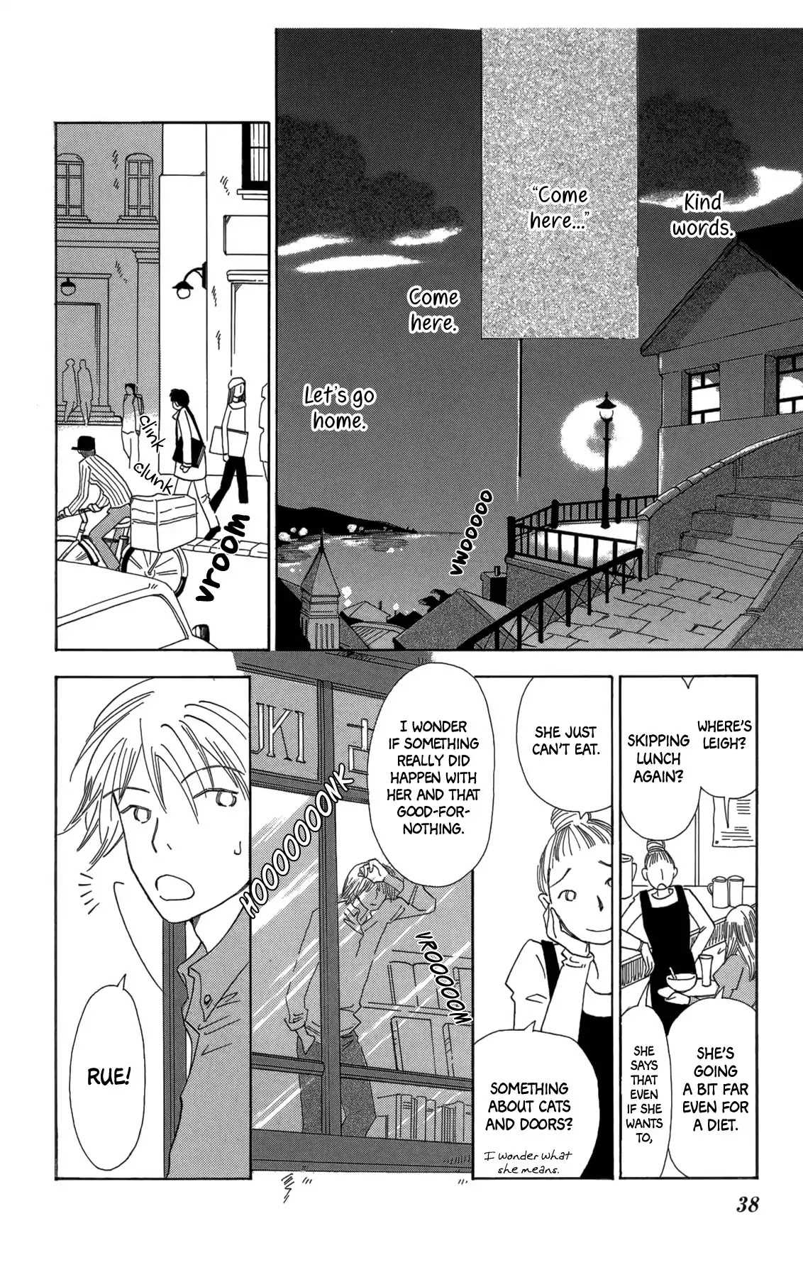 Minato Machi Neko Machi Chapter 13 page 38 - Chapter 13: Welcome Home Door