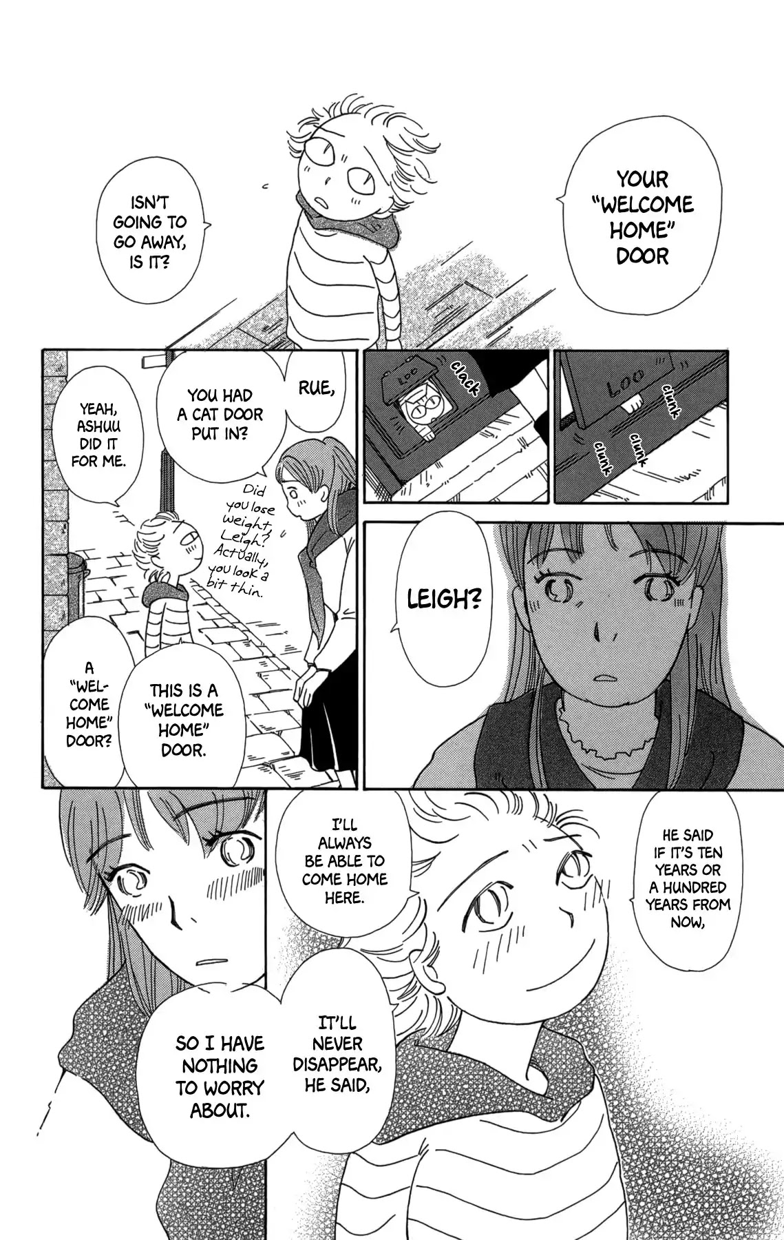 Minato Machi Neko Machi Chapter 13 page 40 - Chapter 13: Welcome Home Door