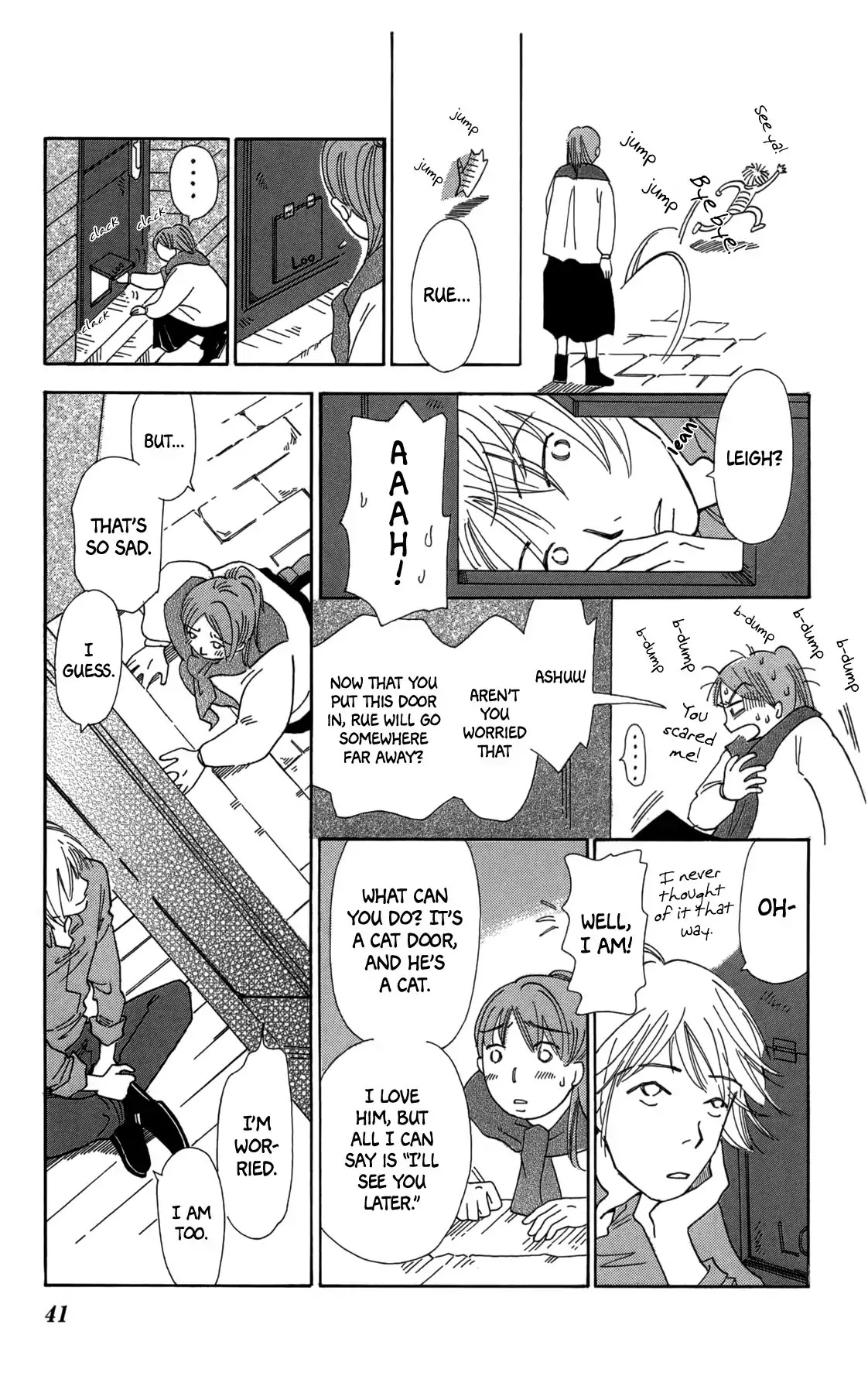 Minato Machi Neko Machi Chapter 13 page 41 - Chapter 13: Welcome Home Door
