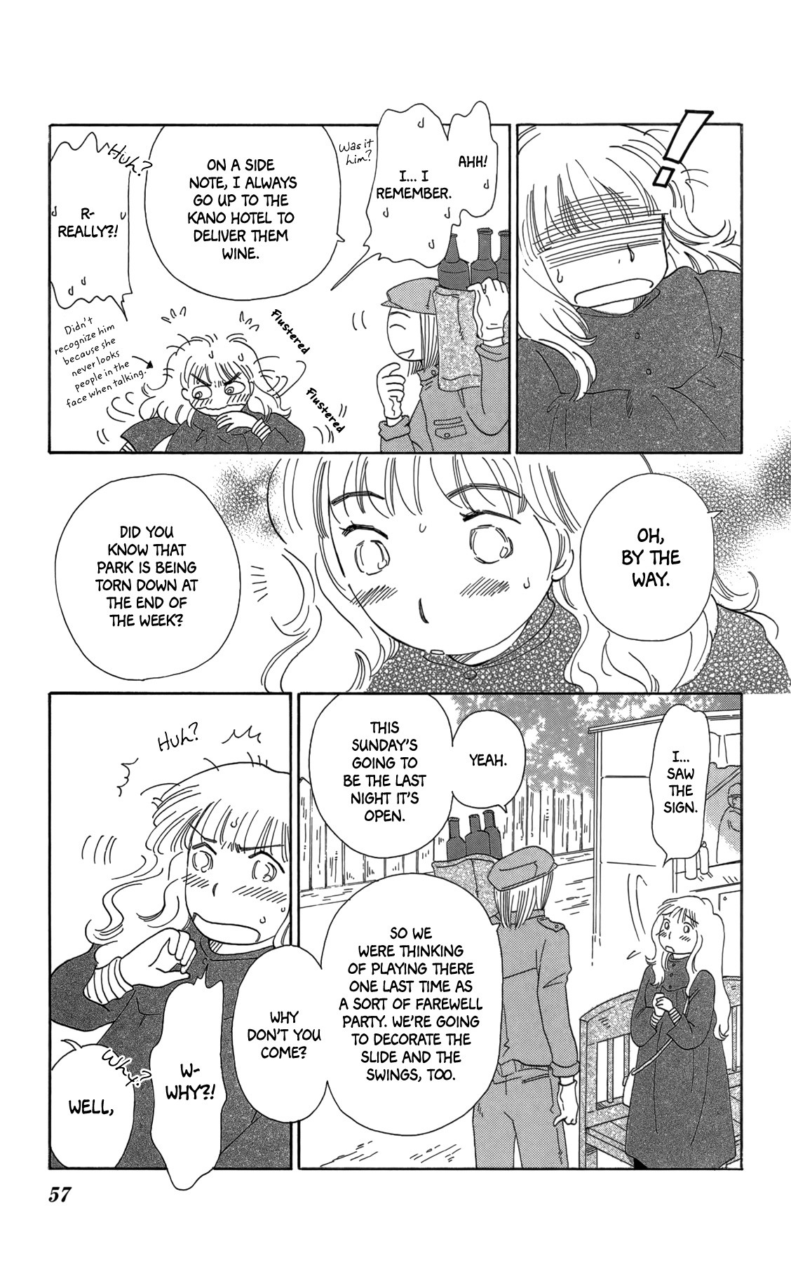 Minato Machi Neko Machi Chapter 14 page 15 - Chapter 14: Moon, Shadows, Cats