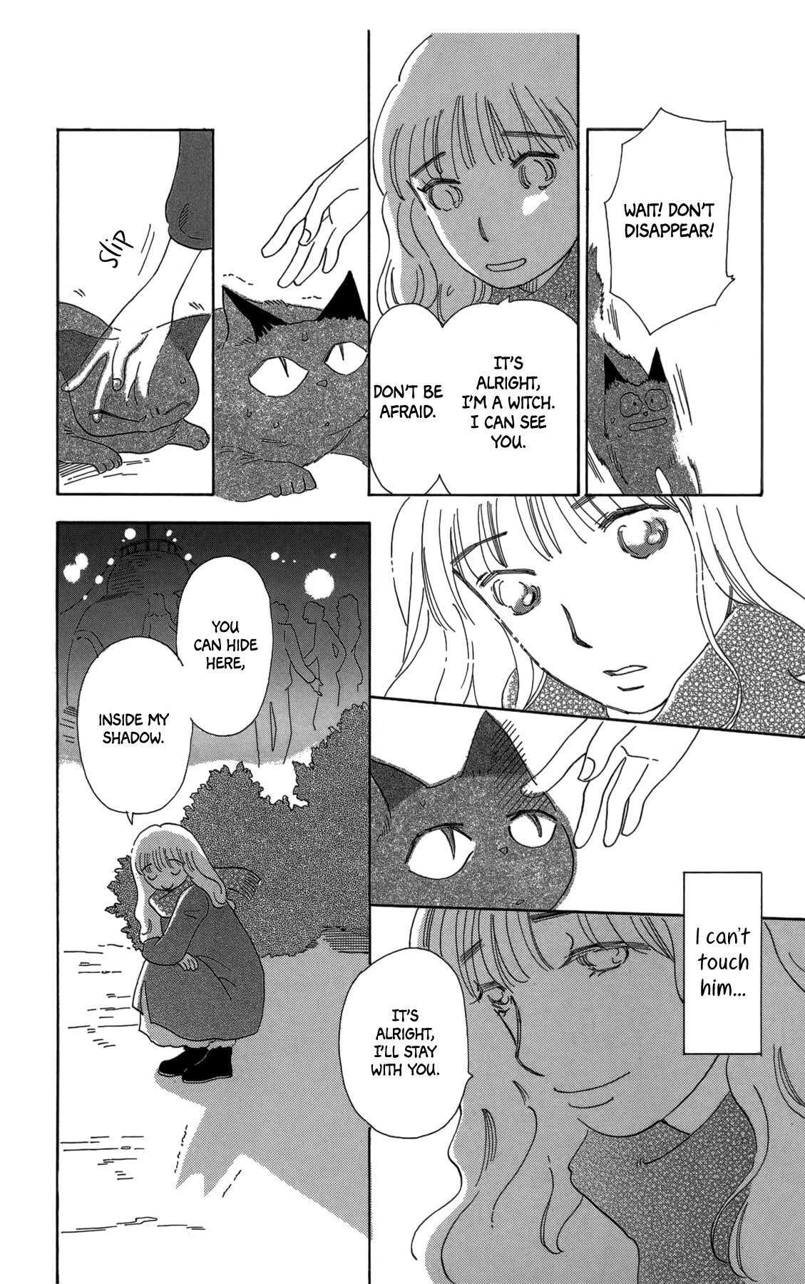 Minato Machi Neko Machi Chapter 14 page 18 - Chapter 14: Moon, Shadows, Cats