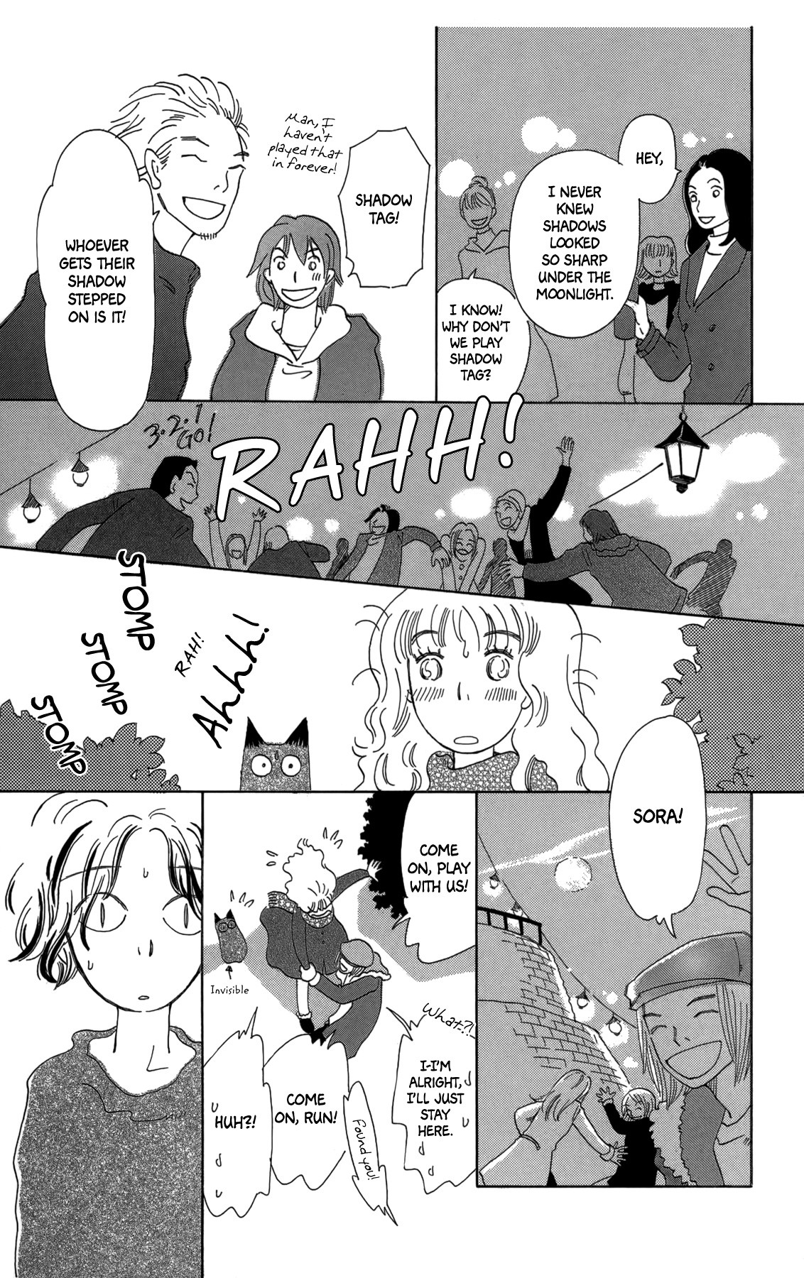 Minato Machi Neko Machi Chapter 14 page 19 - Chapter 14: Moon, Shadows, Cats